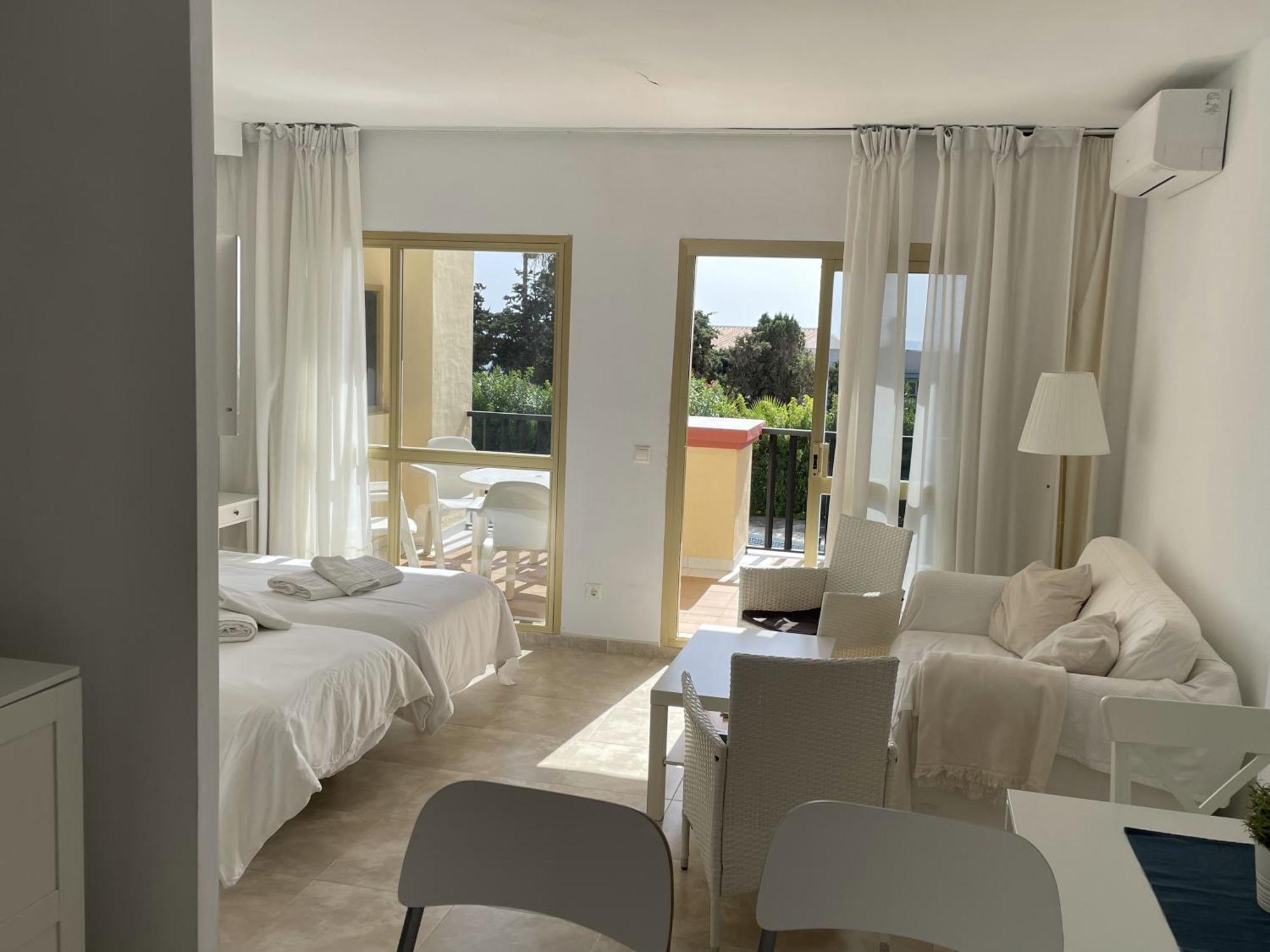 Estudio Primera Linea 50 Mtrs Playa. Fibra 600Mb Marbella Esterno foto