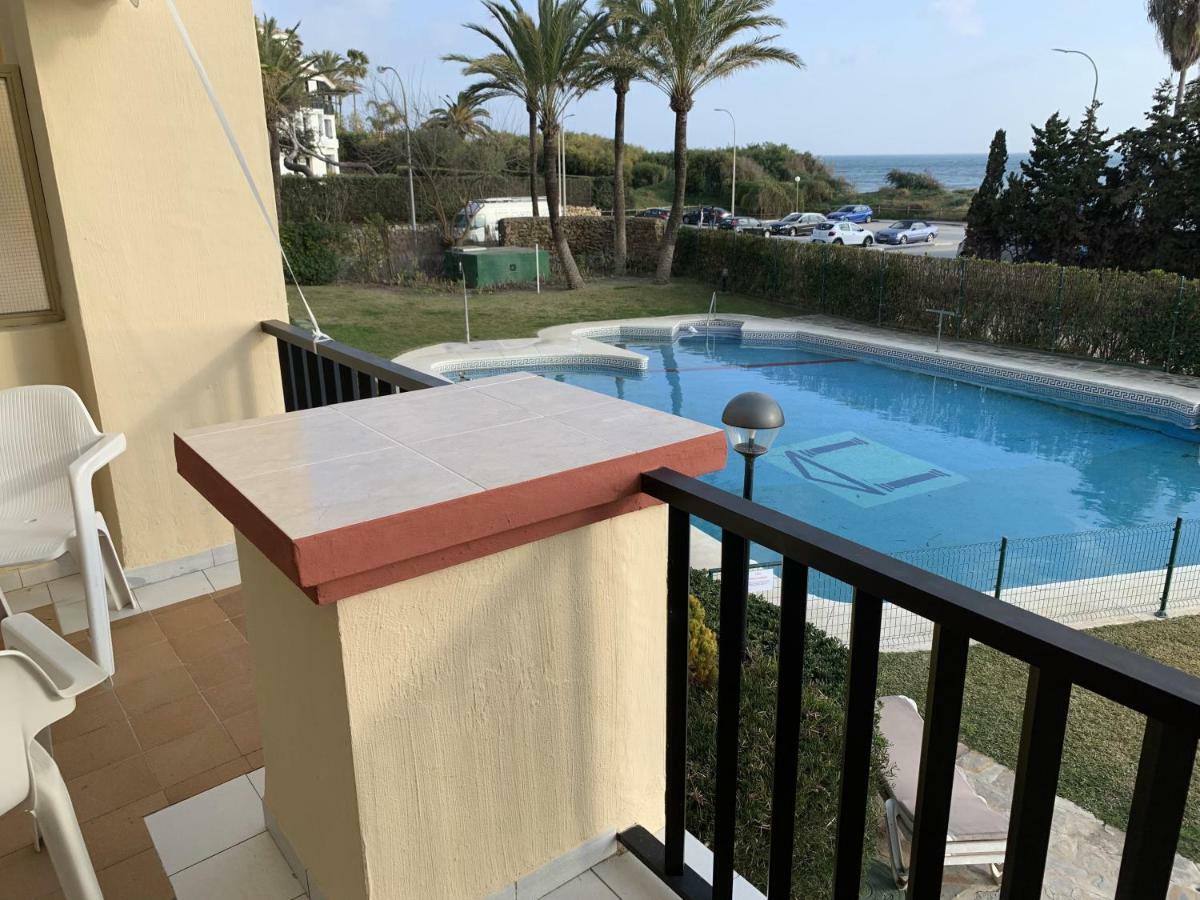 Estudio Primera Linea 50 Mtrs Playa. Fibra 600Mb Marbella Esterno foto