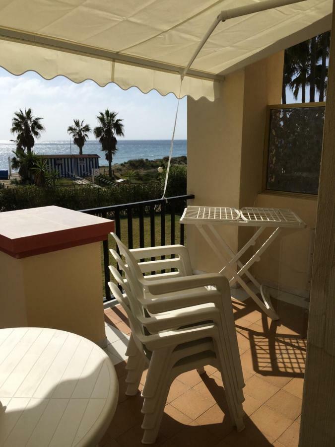 Estudio Primera Linea 50 Mtrs Playa. Fibra 600Mb Marbella Esterno foto
