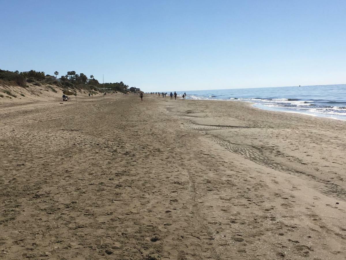 Estudio Primera Linea 50 Mtrs Playa. Fibra 600Mb Marbella Esterno foto